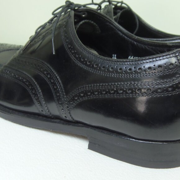 Florsheim Royal Imperial Men 10.5 3E Wingtip Oxford MadMen Suits MobBoss CEO - Picture 6 of 16